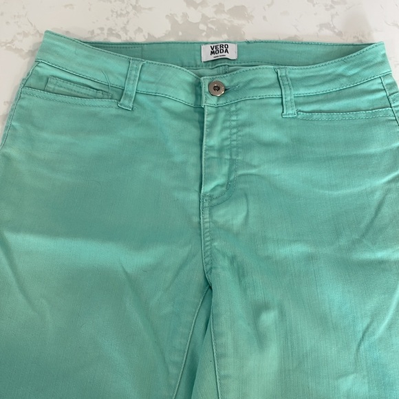 Turquoise Skinny Jeans - Picture 4 of 4